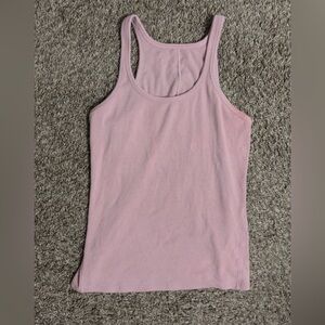 Lululemon Hold Tight Pink Tank Top